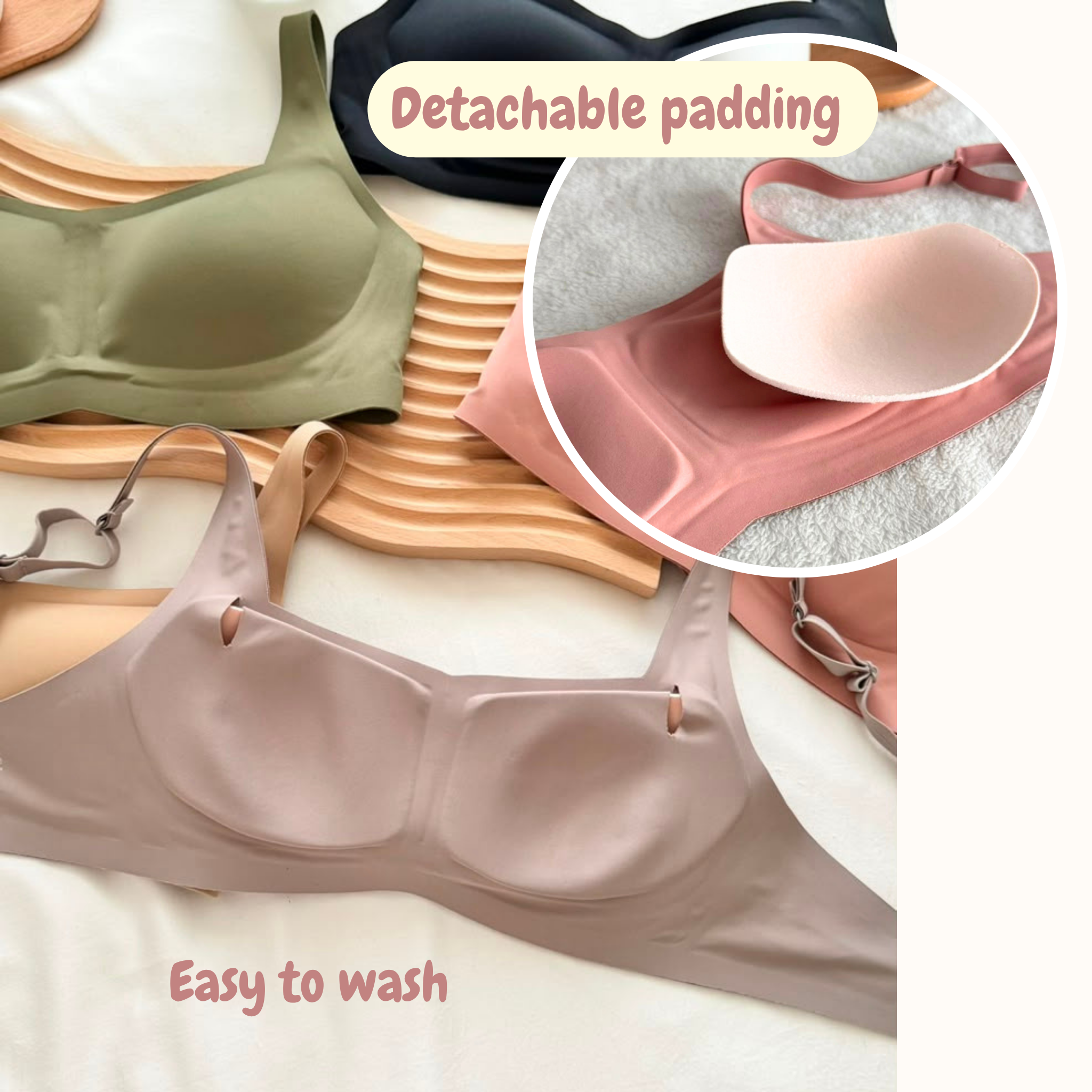 Laisa Non Empty Cup Bra – Your Invisible Comfort Essential